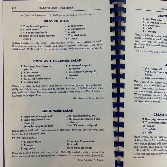 The Memphis Cookbook By Junior League Tennessee Recipes Spiral Bound 1981 - Picture 9 of 13